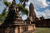 Ayutthaya, Thailand. Wat Phra Ram, chedi located east of the main prang. 